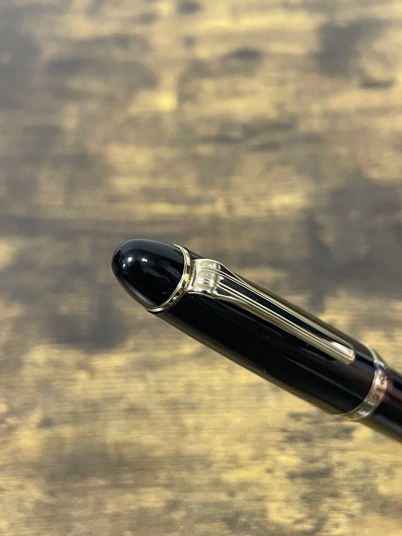 筆記確認＆洗浄済み　旧ニブ　ホワイトゴールド　21金　　セーラー　万年筆