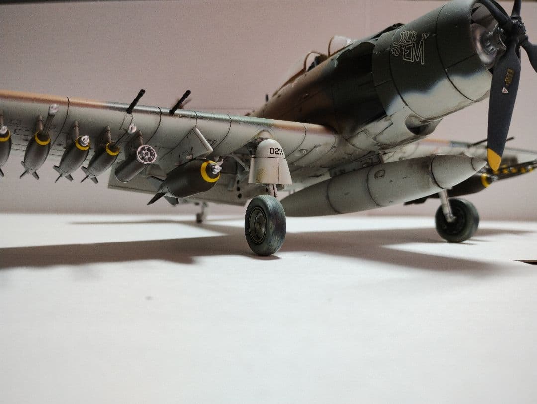 プラモデル完成機　1/48　A-1Jスカイレーダー