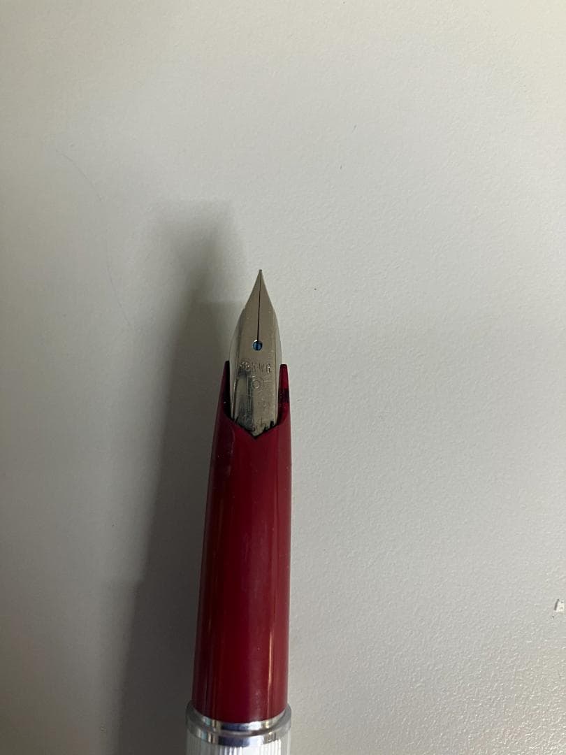 PLATINUM 万年筆 シルバー 18K