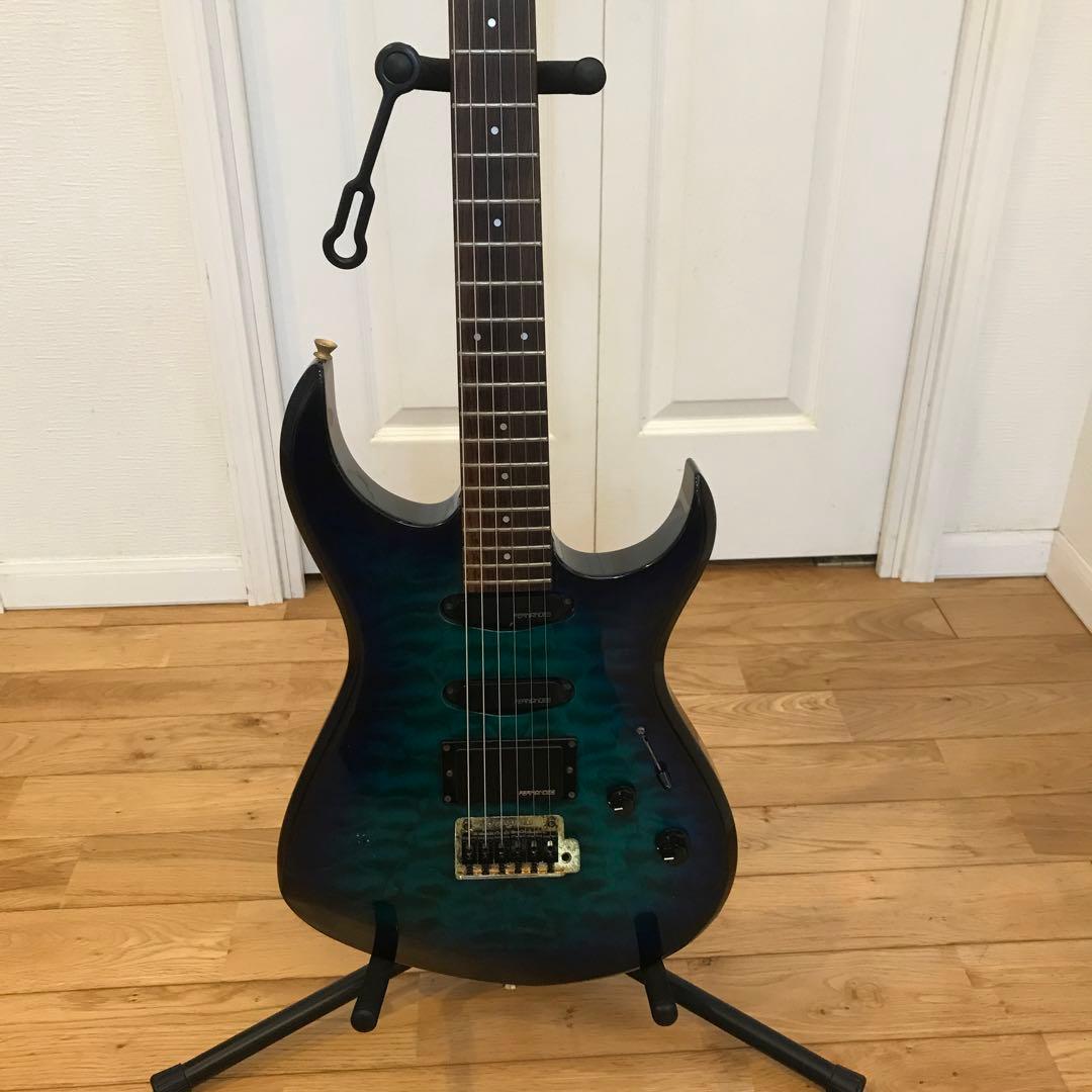 Fernandes エレキギター グラデーションブルー