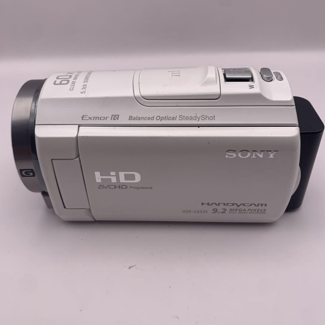 【ビデオカメラ】SONY HDR-CX535（白）