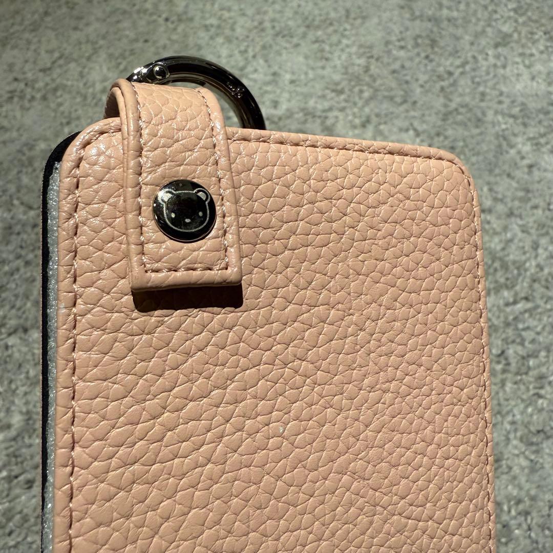 AJEW×FAMILIAR エジュー ファミリア マルチケースM ピンク