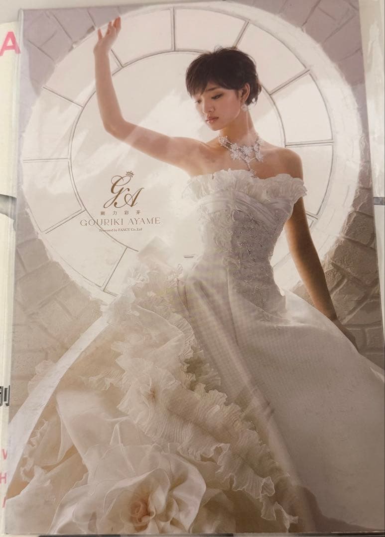 剛力彩芽『ラフィーネ』ウェディングドレスカタログ4冊セット‼️