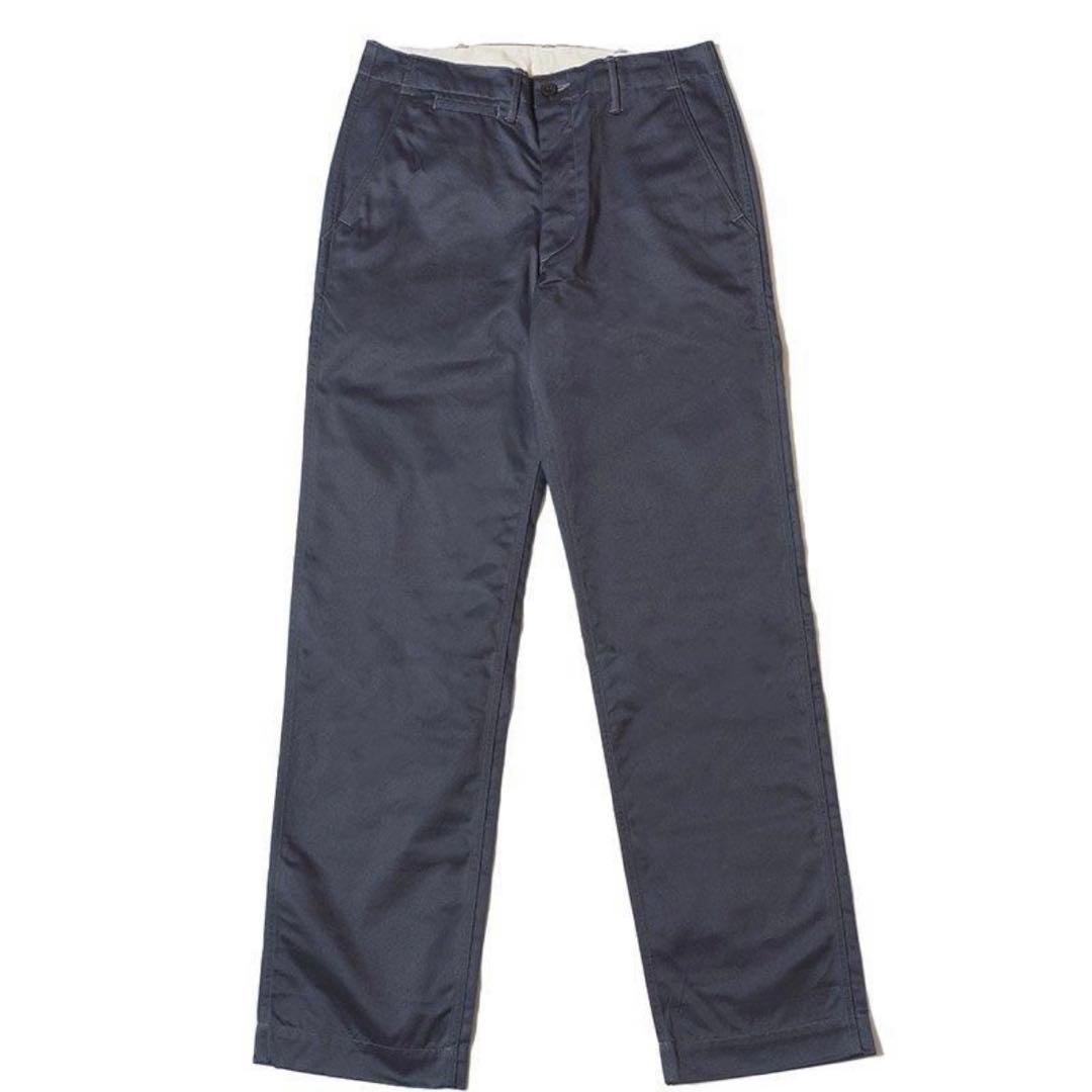 【定番】ウエアハウスLot 1082 CHINOES ブルーグレーチノパン