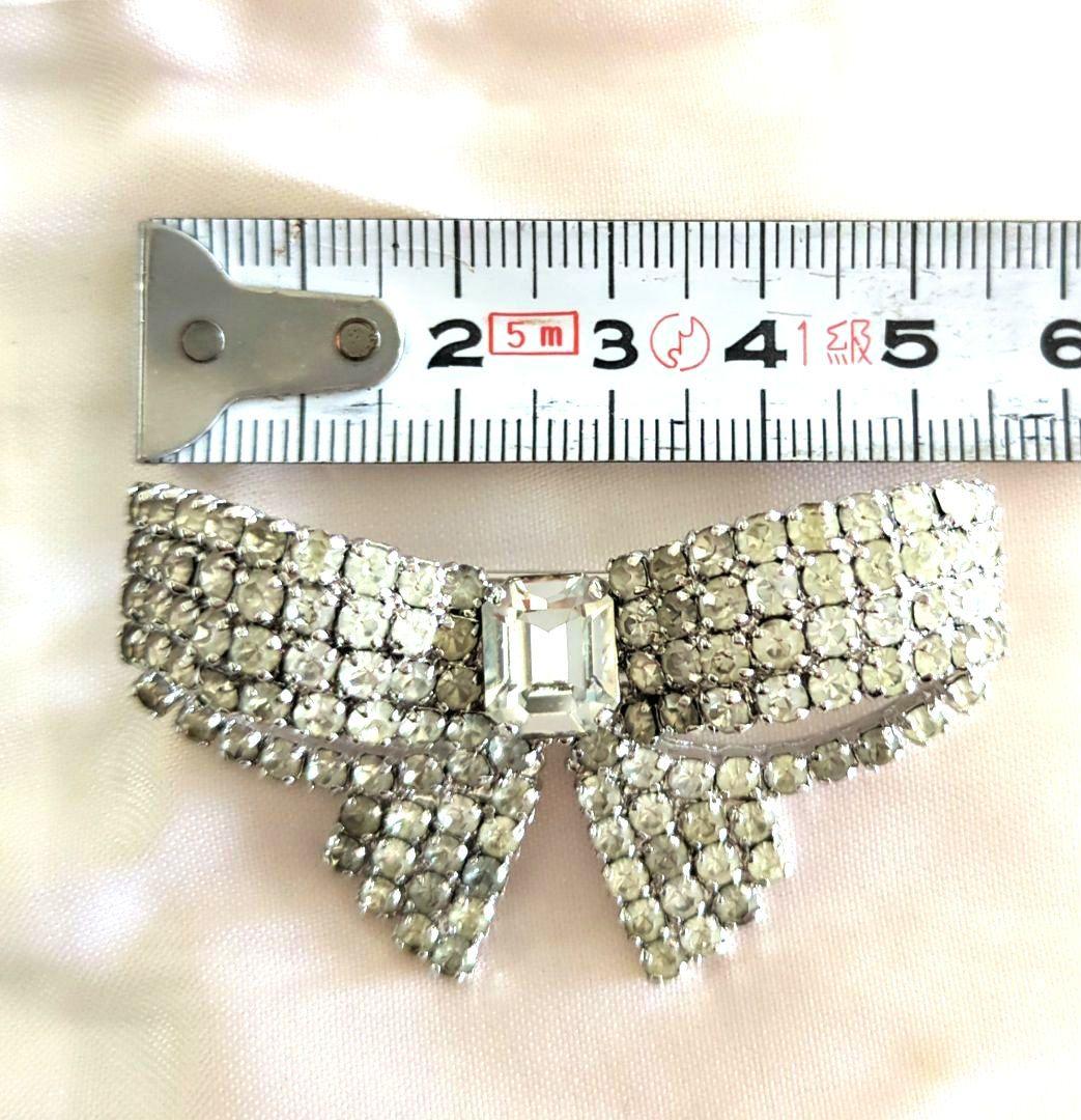 Christian Dior リボン型ブローチ