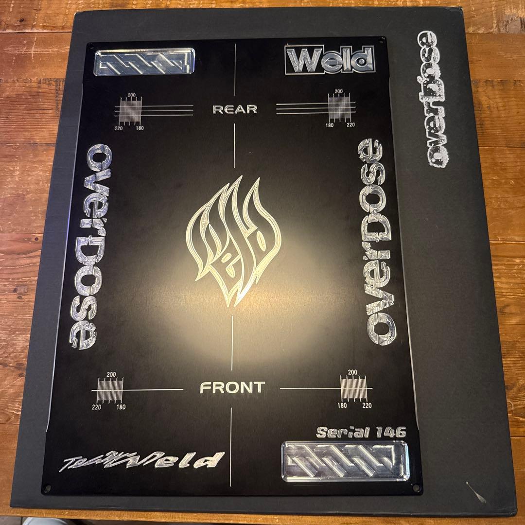 オーバードーズoverdose セッテングボードブラックWeldバージョン限定