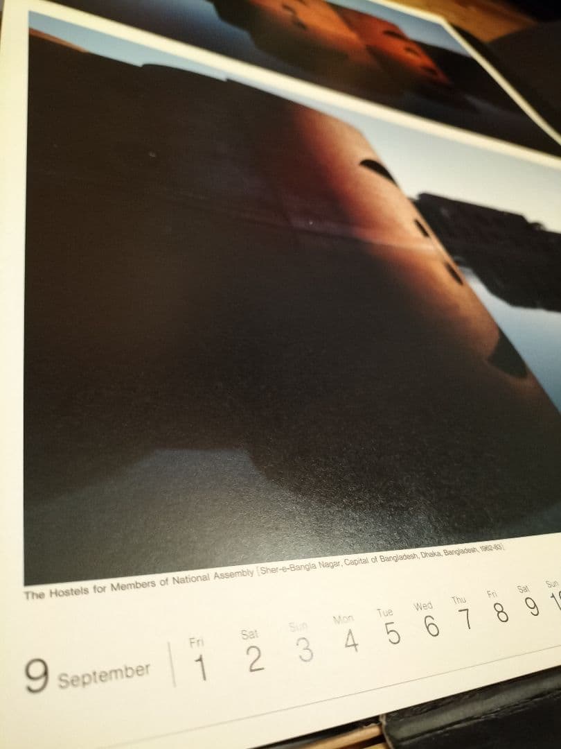 コレクション FH/louis kahn abcdesigne POSTER CALENDAR