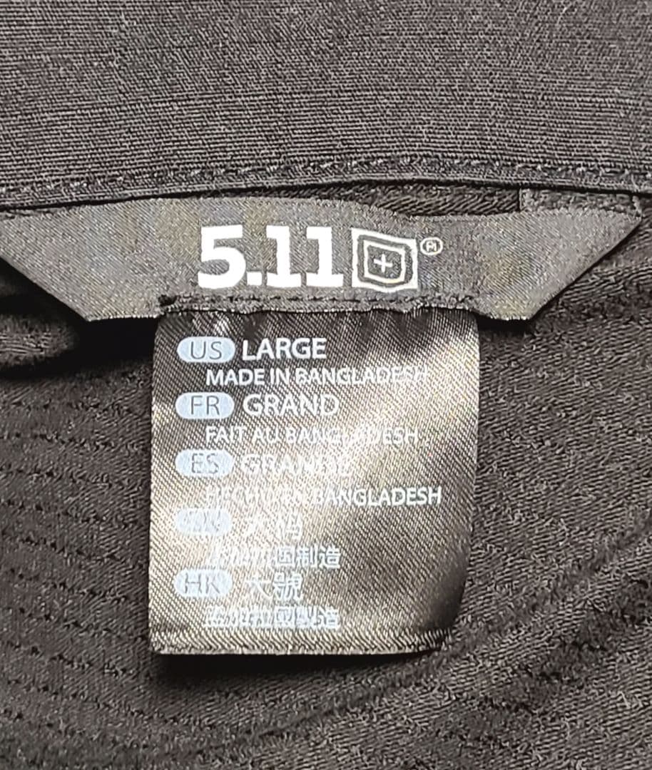 実物 5.11 TACTICALコンバットシャツ Lサイズ