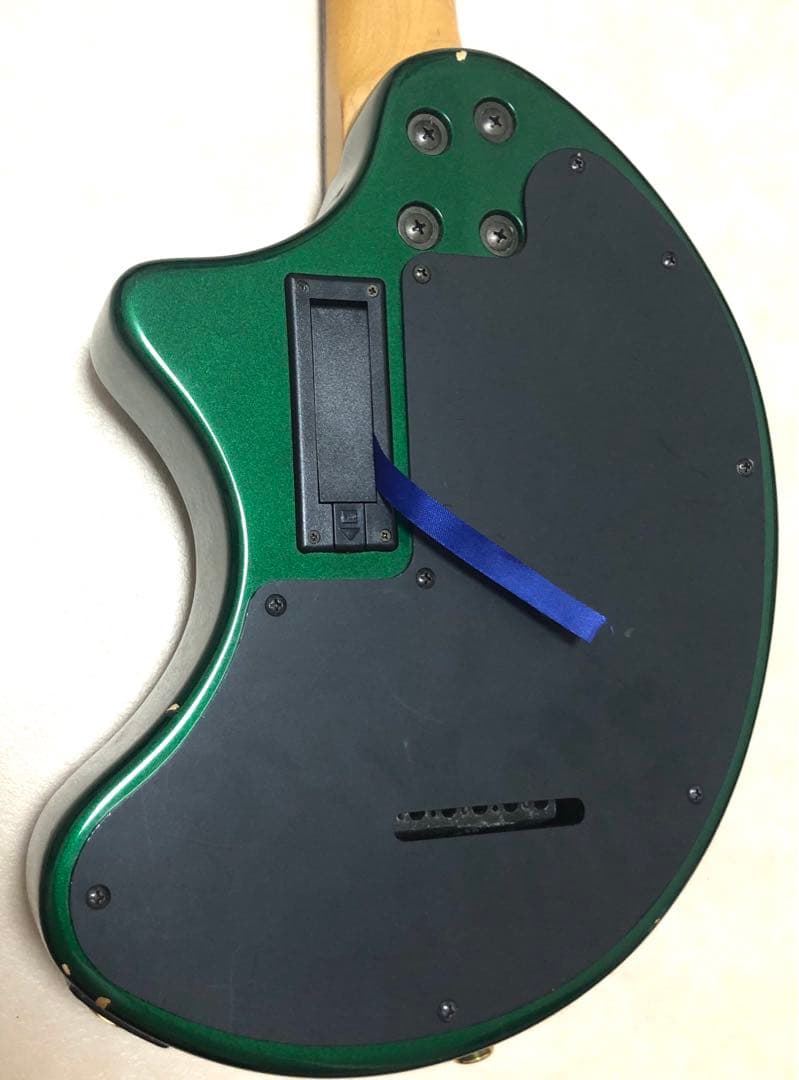 【美品】ZO-3 芸達者 グリーン アンプ内蔵ミニギター 専用ケース付 ぞうさん