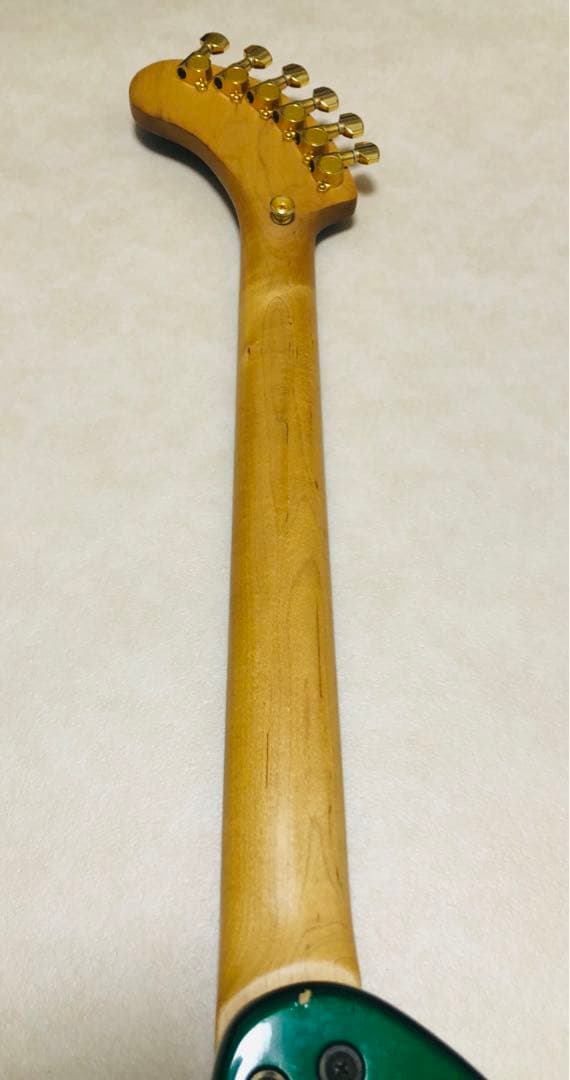 【美品】ZO-3 芸達者 グリーン アンプ内蔵ミニギター 専用ケース付 ぞうさん