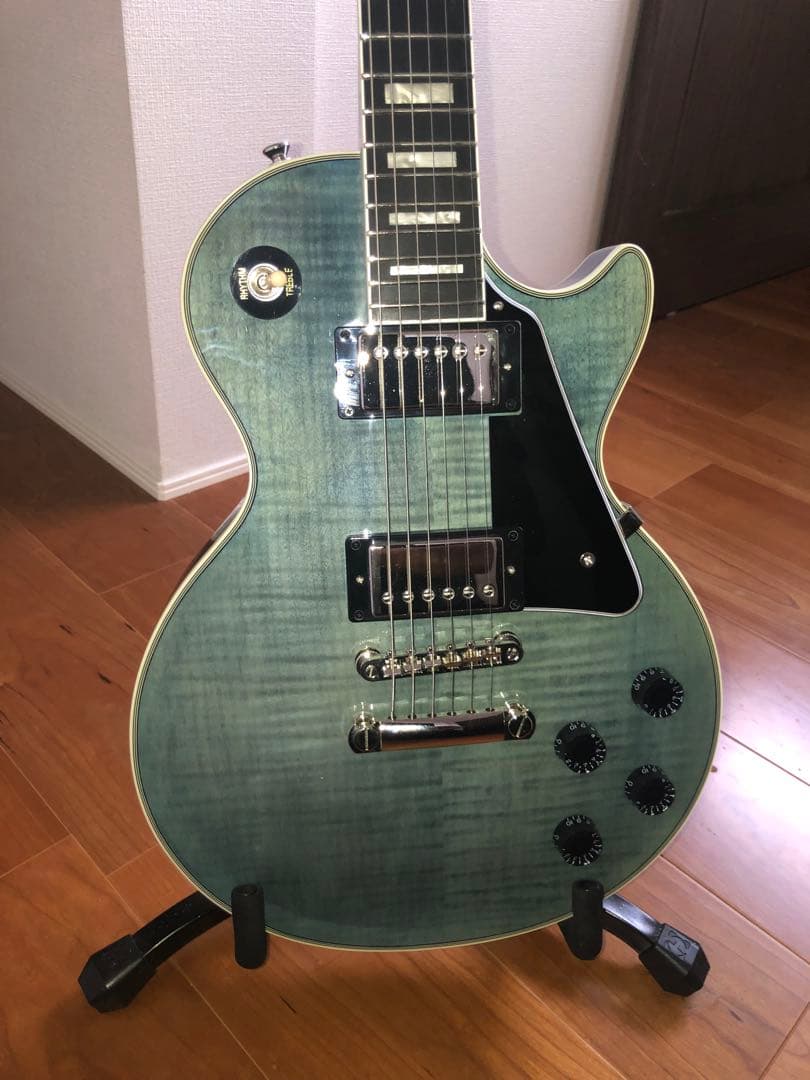 エピフォン/レスポールカスタム（Transparent Blue）