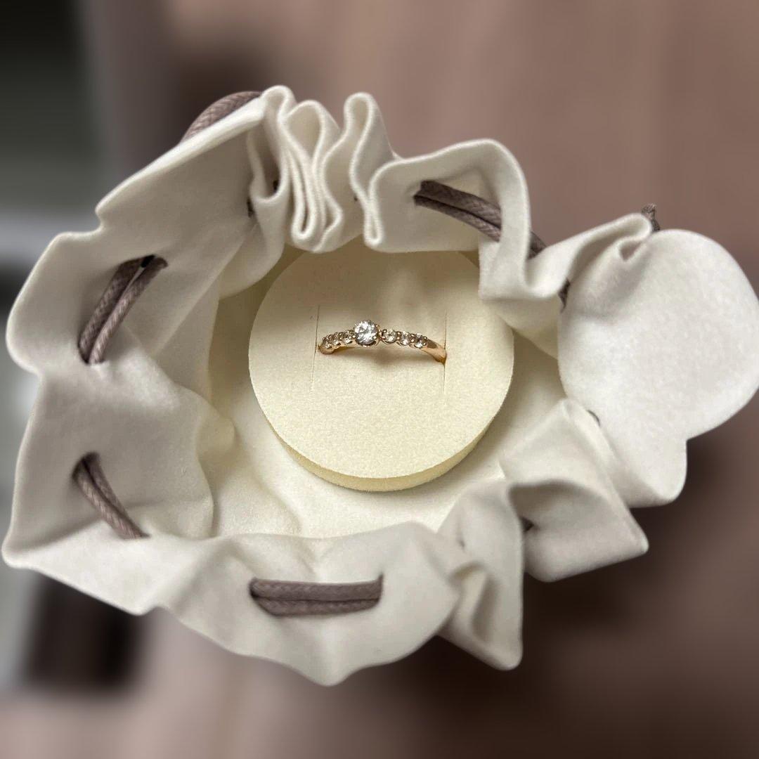 スタージュエリー ピンクゴールドリング