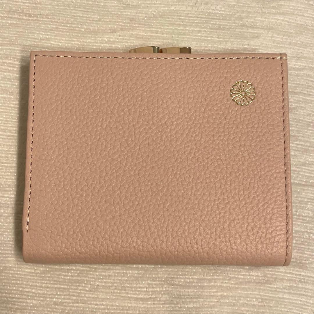 L*様 【新品未使用】皇居　財布　がま口　ピンクベージュ　薄ピンク