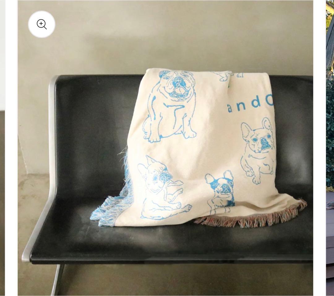 andCharlie ブランケット　未使用品