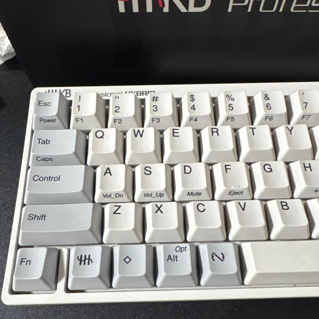 HHKB Professional HYBRID Type-S 日本語配列　白
