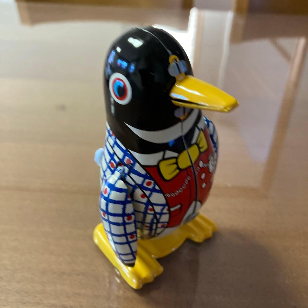 ブリキのオモチャ　ペンギン