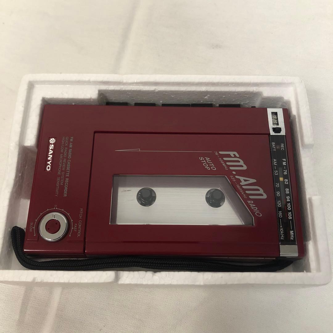 送料込★新品級美品★SANYO MR-60 ラジカセ　ラジオ動作確認済 レトロ