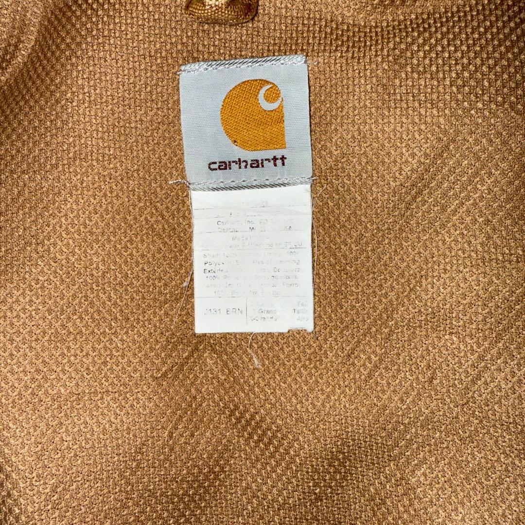 U.S.A製 Carhartt フード付きジャケット ブラウン