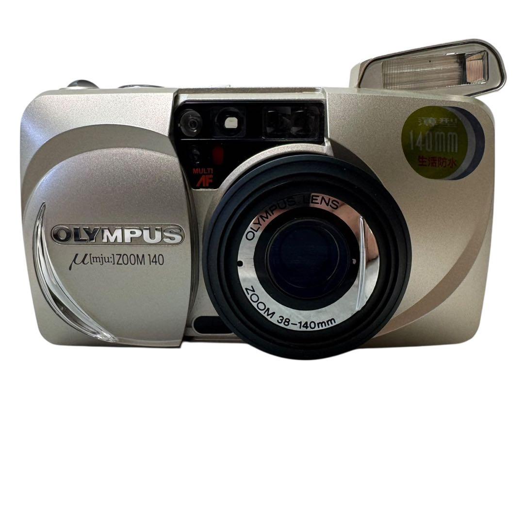 美品OLYMPUS μ[mju:] ZOOM 140 コンパクトフィルムカメラ