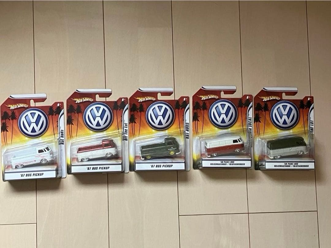 5台set❗️ HOTWHEELS 　 58VOLKSWAGEN PANELBUS