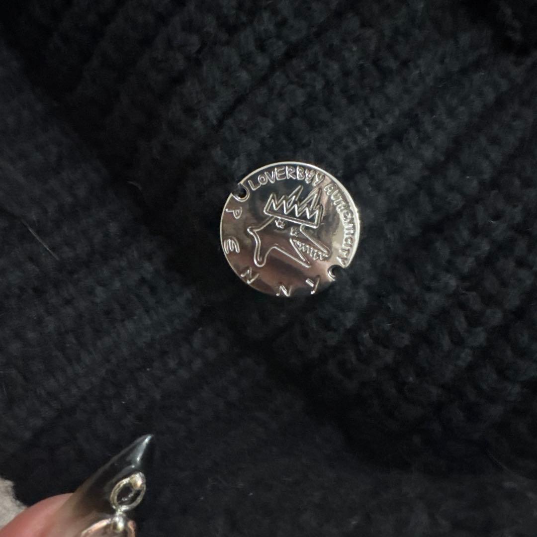 CHARLES JEFFREY LOVERBOY ブラックニット帽