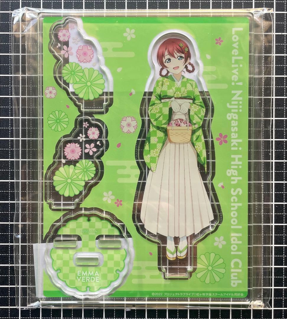 東京駅いちばんプラザ「ラブライブ！虹ヶ咲学園」　アクリルスタンド　コンプ