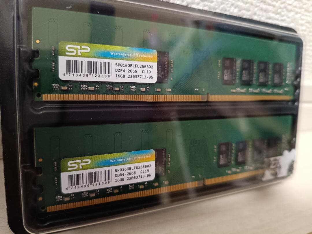 シリコンパワー ddr4 2666 32gb (16gb x 2)