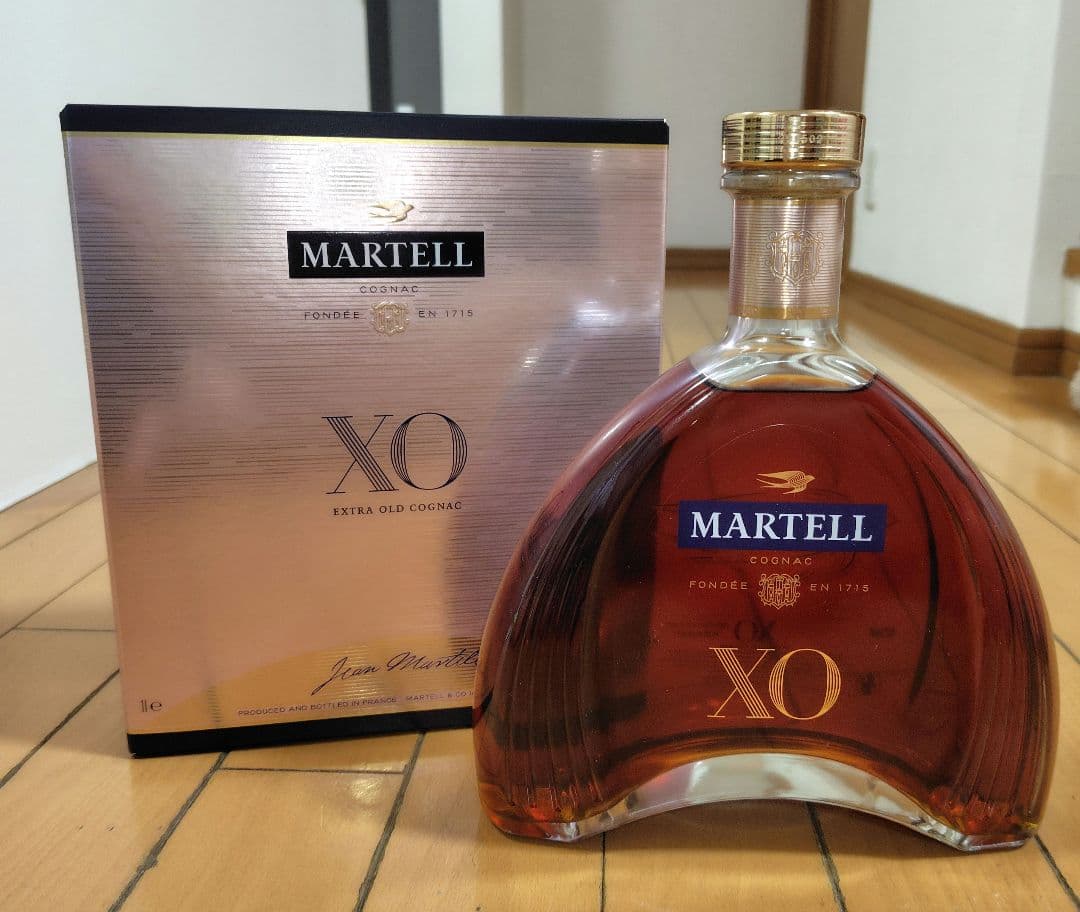 希少マーテル X.O. コニャックブランデー700mlBox入新品未開封