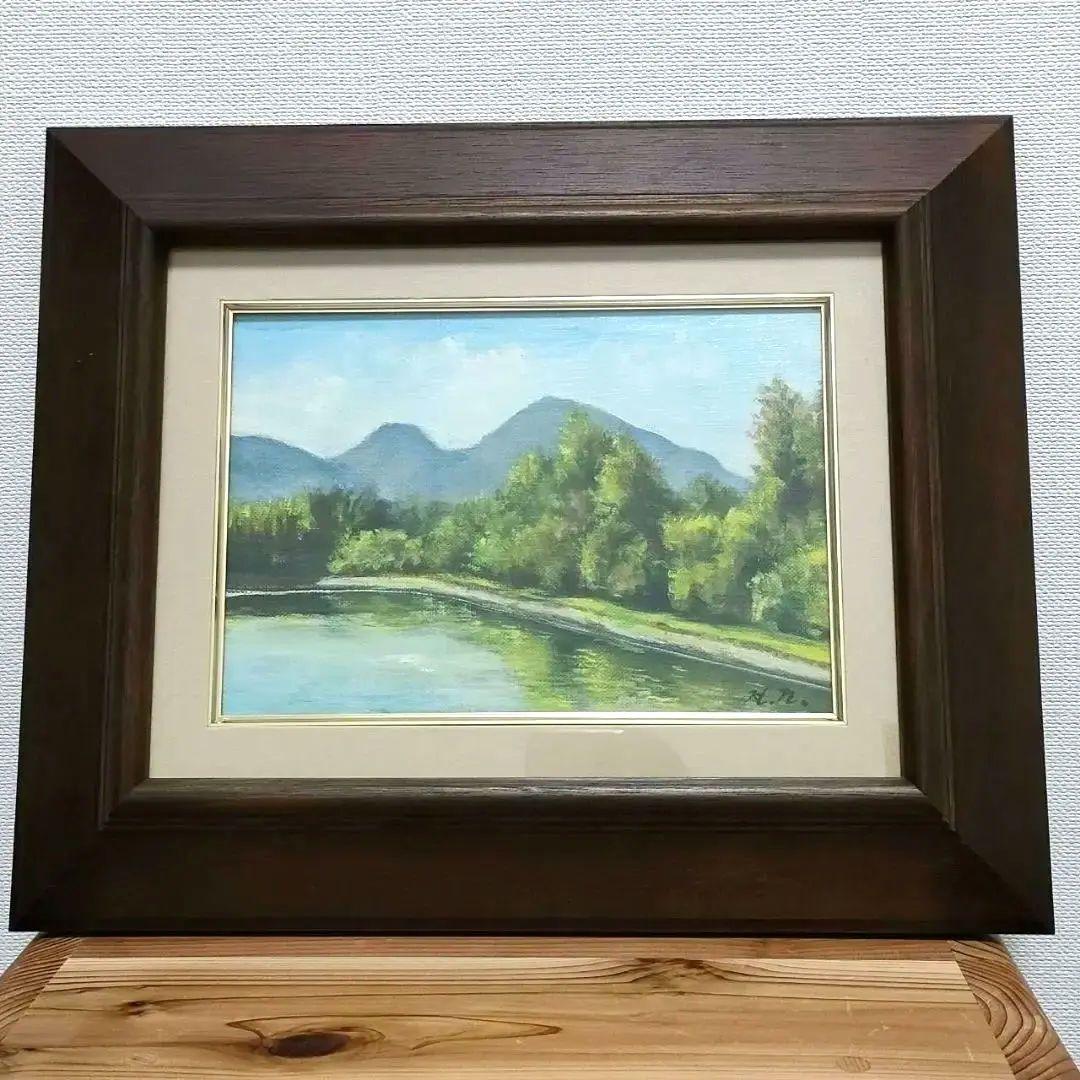 風景画　油絵　中島裕司