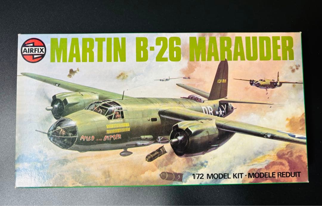 激レア マーチン B-26 マローダー 1/72 エアフィックス プラモデル