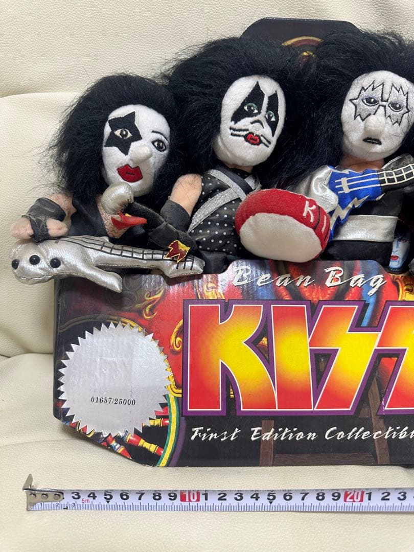 KISSレア希少1999年製 バンドメンバー ぬいぐるみ4体セット