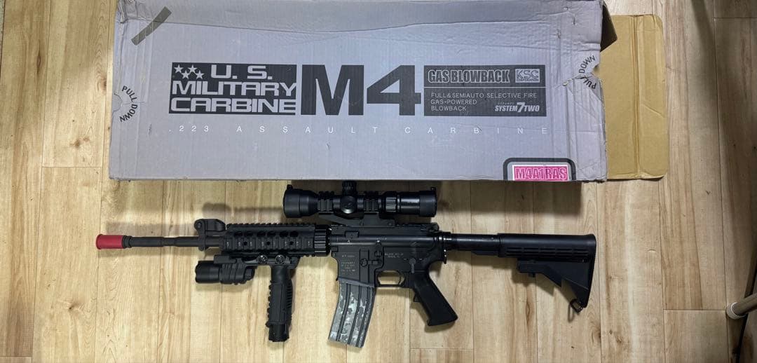 【ジャンク】KSC M4 ガスガン