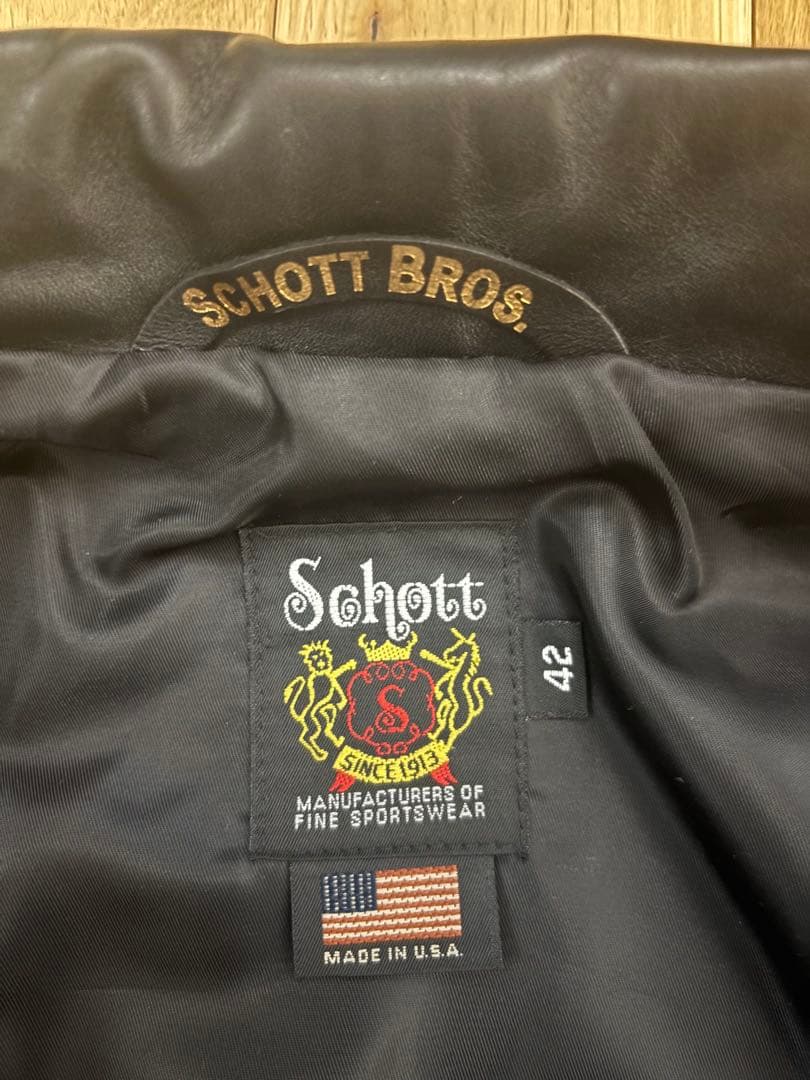 Schott103US トラッカージャケット 42