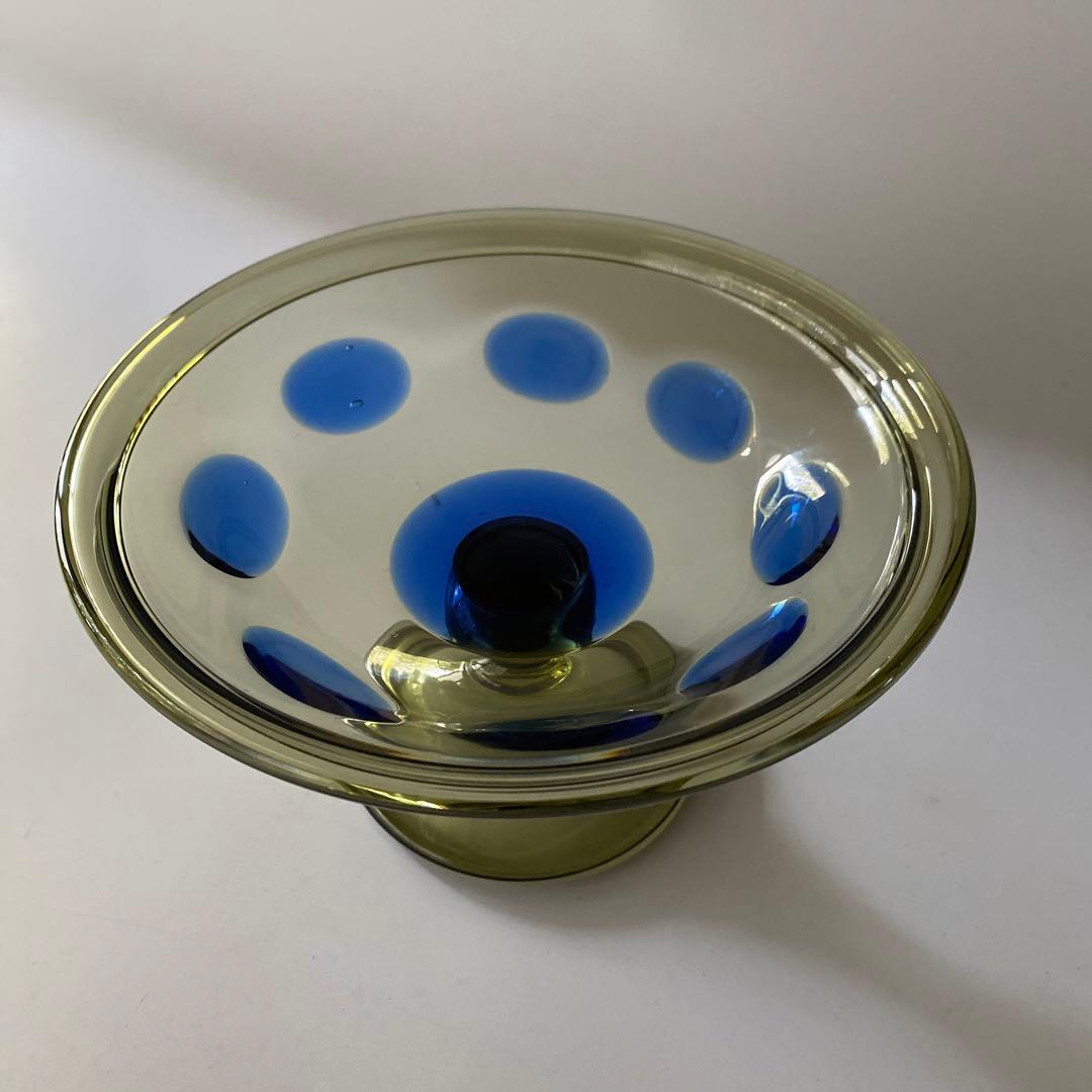 希少 舩木倭帆 ガラス 鉢 花器 ミュージアムピース ShizuhoFunaki