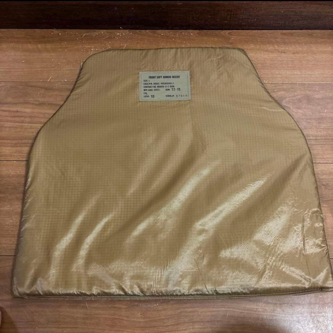 米軍実物 CMU-37/P ボディアーマー　ソフトアーマー エアークルーサイズL
