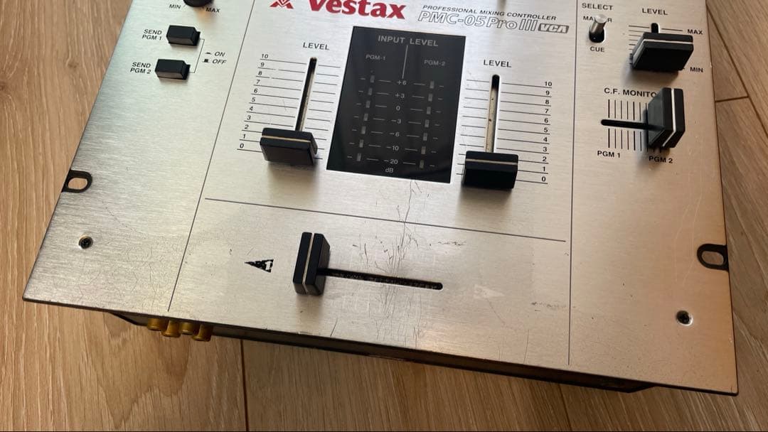 【音出確認済】Vestax PMC-05ProIII vca DJミキサー