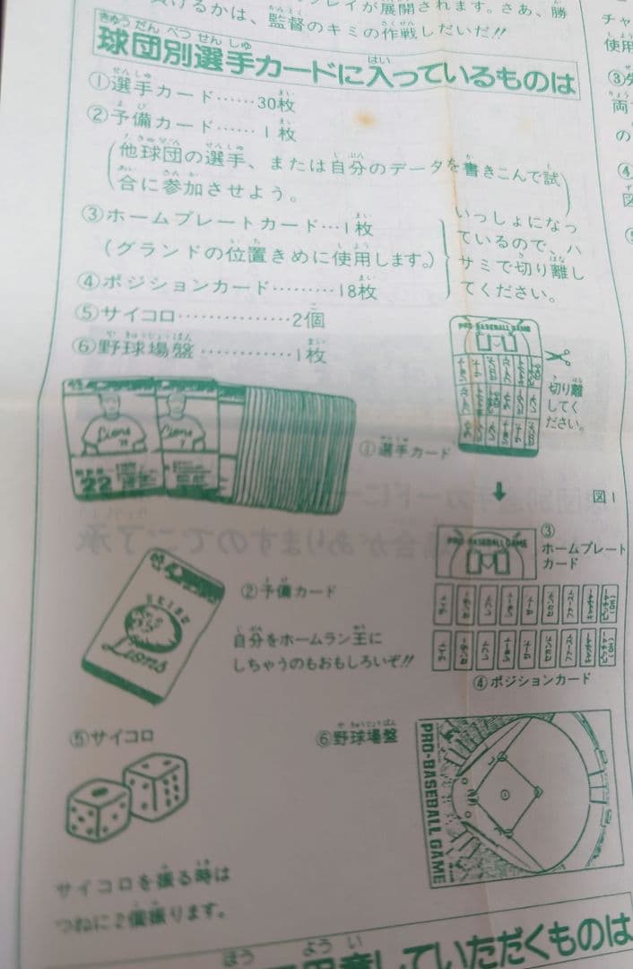 タカラ　プロ野球ゲーム88年　南海ホークス