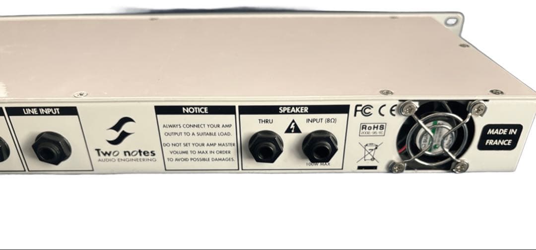 Two notes torpedo Live キャビネットシミュレータ