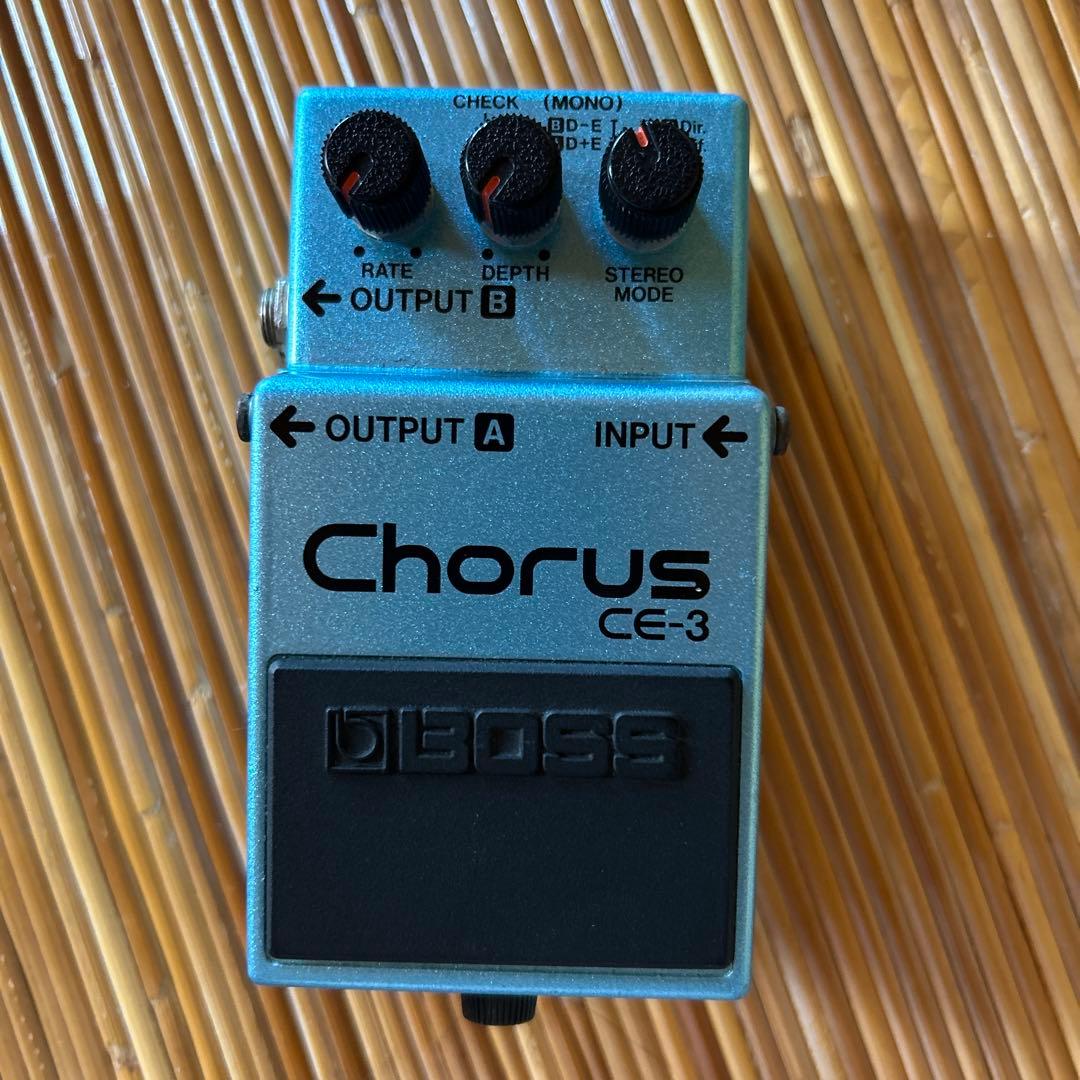 山下達郎使用　BOSS ボス CE-3 Chorus Made in Japan