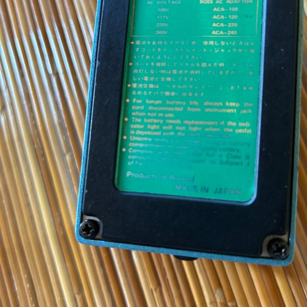 山下達郎使用　BOSS ボス CE-3 Chorus Made in Japan