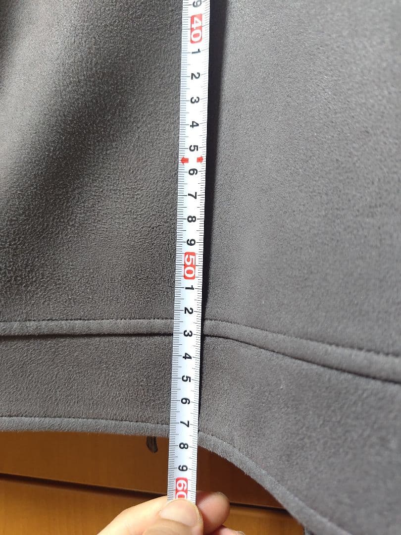 美品 AOURE ポンチスエード シングルライダース グレー Mサイズ