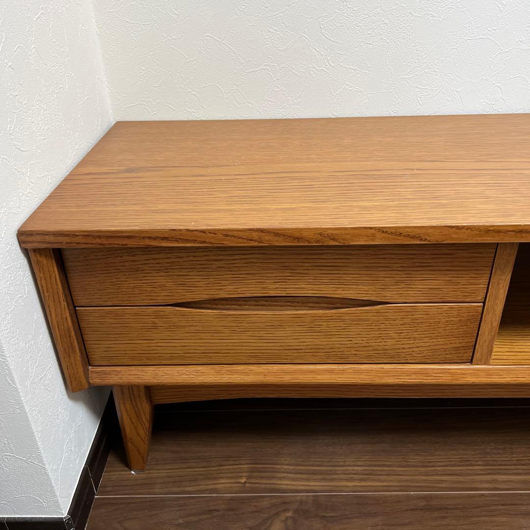 ウニコ unico SIGNE シグネ テレビボード W1600 ブラウン