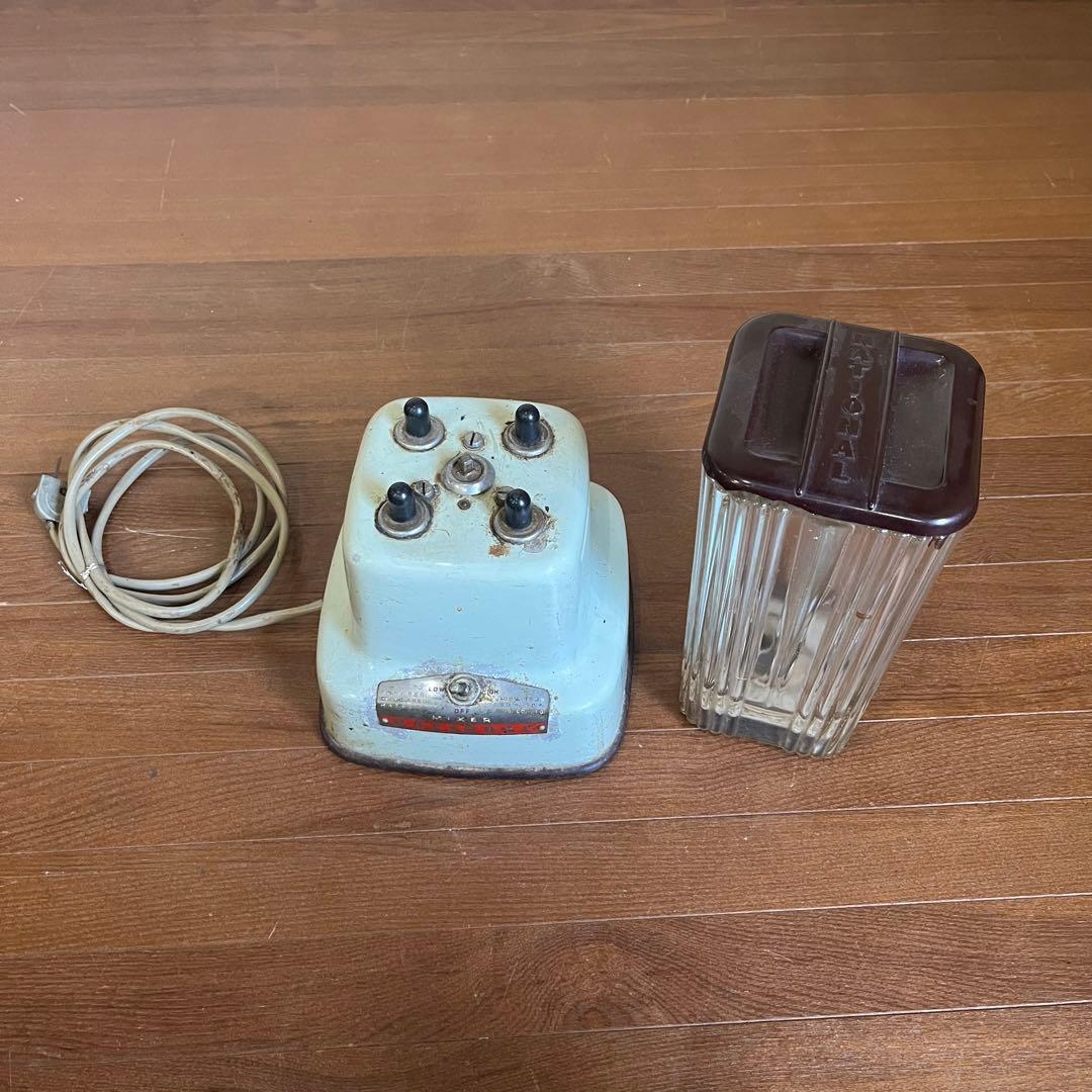 【アンティーク】ナショナル 電気ミキサー No.9-686 昭和レトロ 古道具