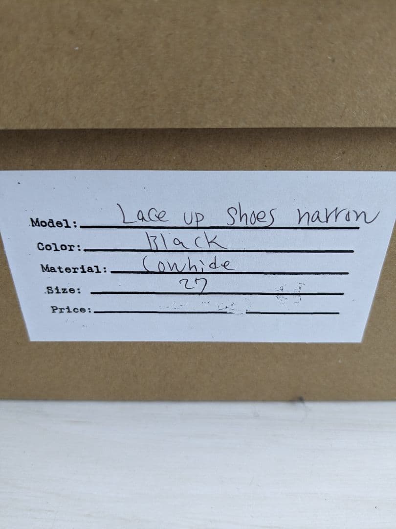 (値下げ)　nir laceup shoes