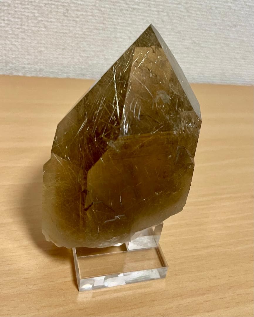 400g ルチル入り水晶 ルチルクォーツ