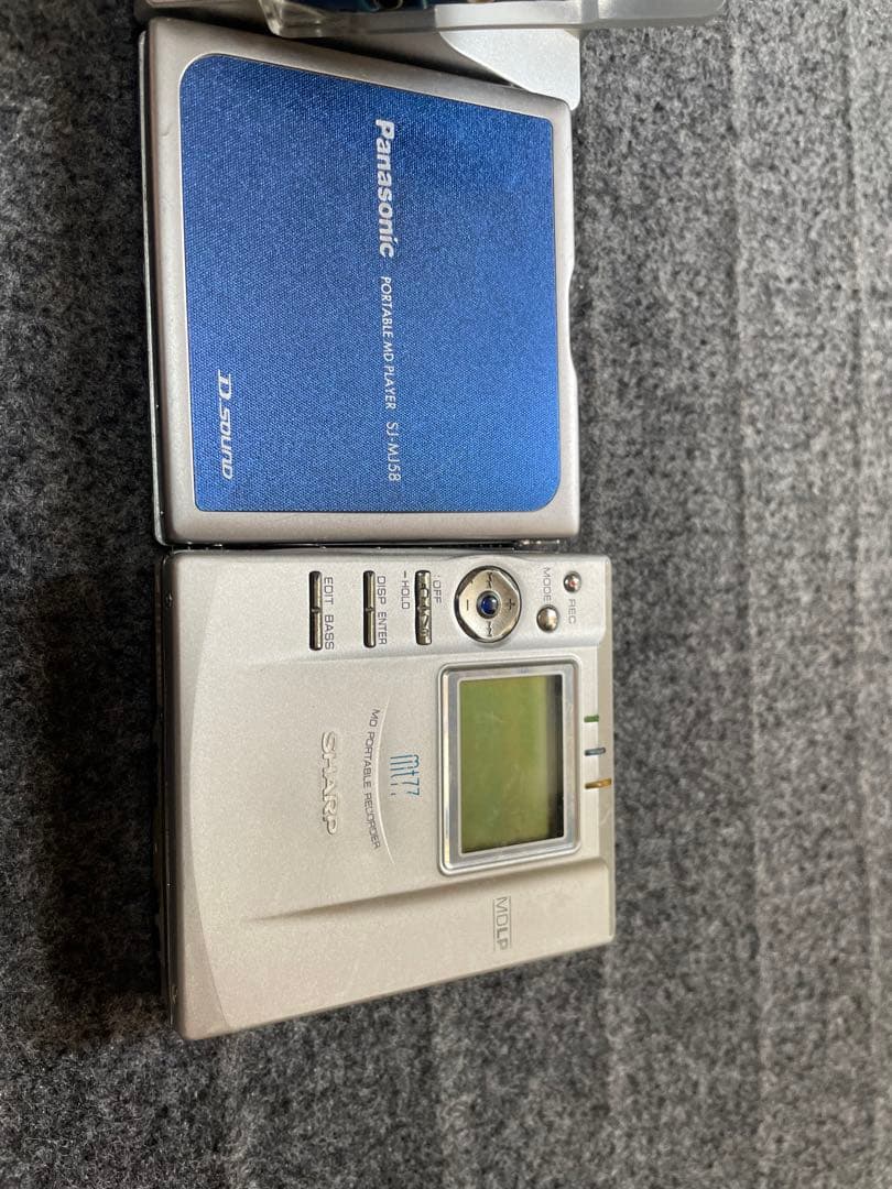 Panasonic　sharp MDプレーヤージャンク品