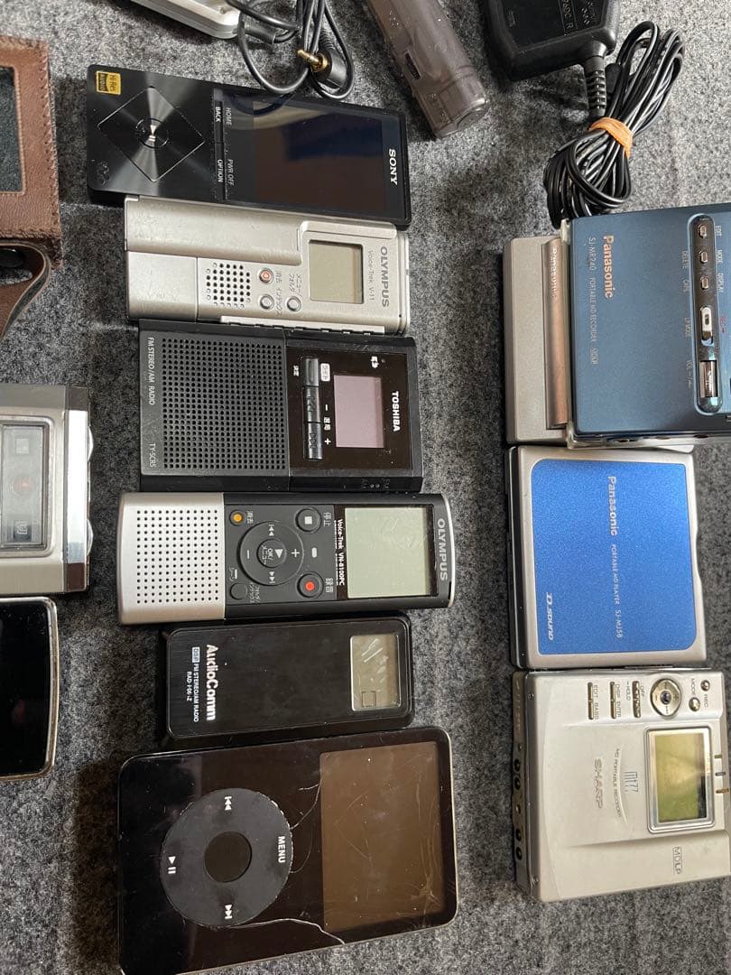 Panasonic　sharp MDプレーヤージャンク品