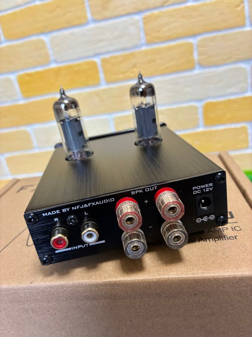 FX-AUDIO TUBE-04J 真空管アンプ fostexスピーカーセット