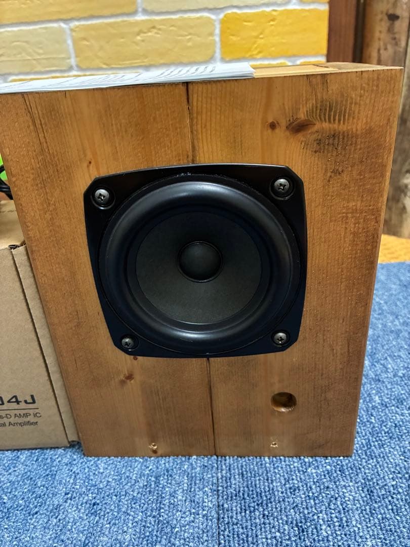 FX-AUDIO TUBE-04J 真空管アンプ fostexスピーカーセット