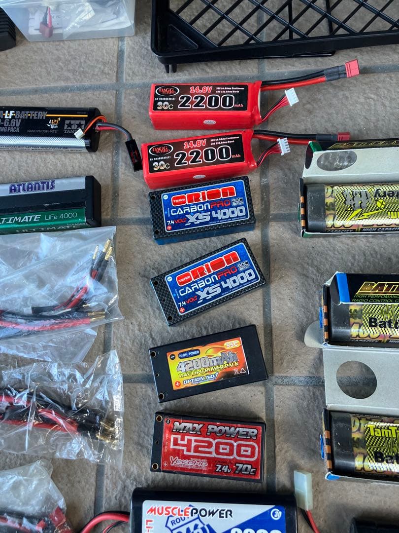 充電器＆リポバッグ他パーツセット